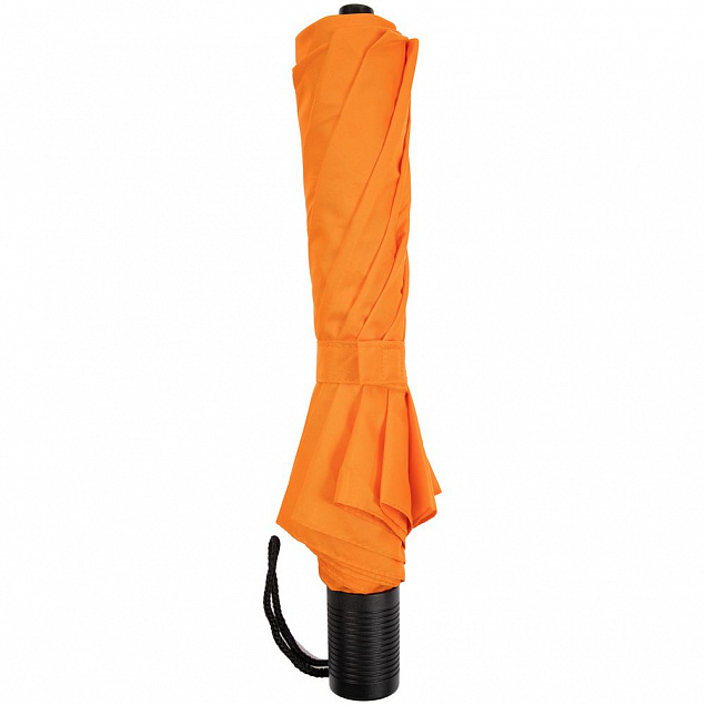 Зонт складной Rain Spell, оранжевый с логотипом в Екатеринбурге заказать по выгодной цене в кибермаркете AvroraStore