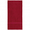 Полотенце Soft Me Light, большое, красное с логотипом в Екатеринбурге заказать по выгодной цене в кибермаркете AvroraStore