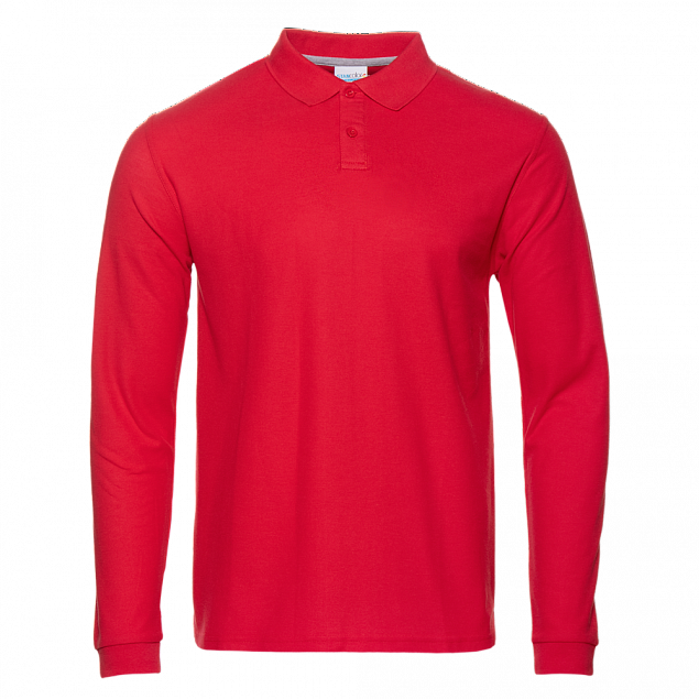 Рубашка поло Рубашка мужская 104LS Красный с логотипом в Екатеринбурге заказать по выгодной цене в кибермаркете AvroraStore