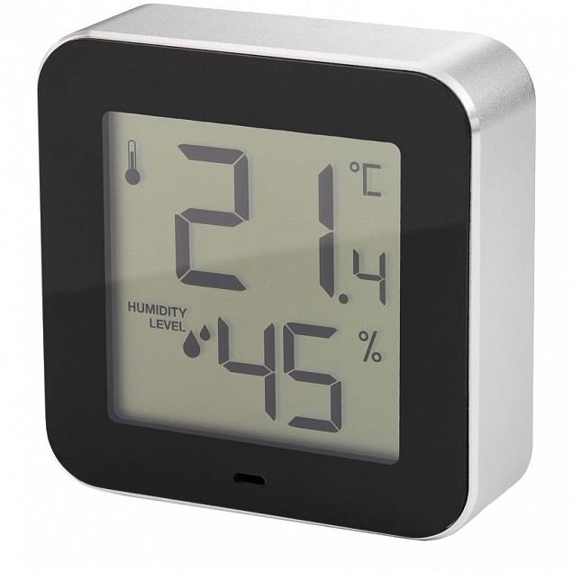 Термометр-гигрометр Simple с логотипом в Екатеринбурге заказать по выгодной цене в кибермаркете AvroraStore