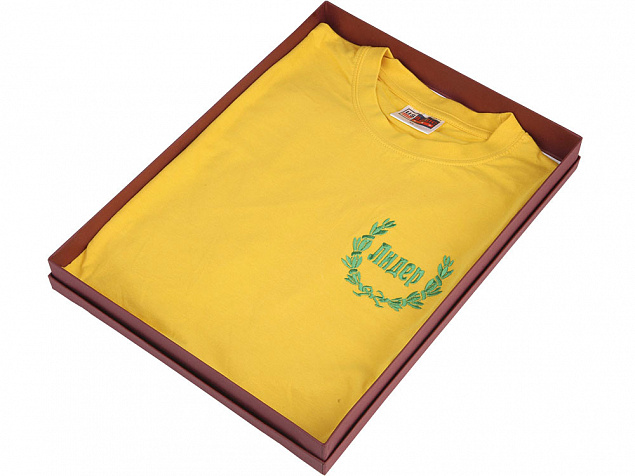 Подарочный набор «Желтая майка лидера» с логотипом в Екатеринбурге заказать по выгодной цене в кибермаркете AvroraStore