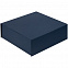 Коробка Quadra, синяя с логотипом в Екатеринбурге заказать по выгодной цене в кибермаркете AvroraStore