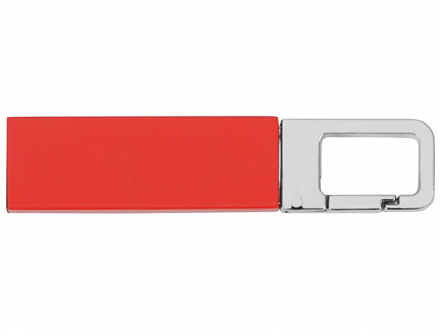 USB-флешка на 16 Гб «Hook» с карабином с логотипом в Екатеринбурге заказать по выгодной цене в кибермаркете AvroraStore