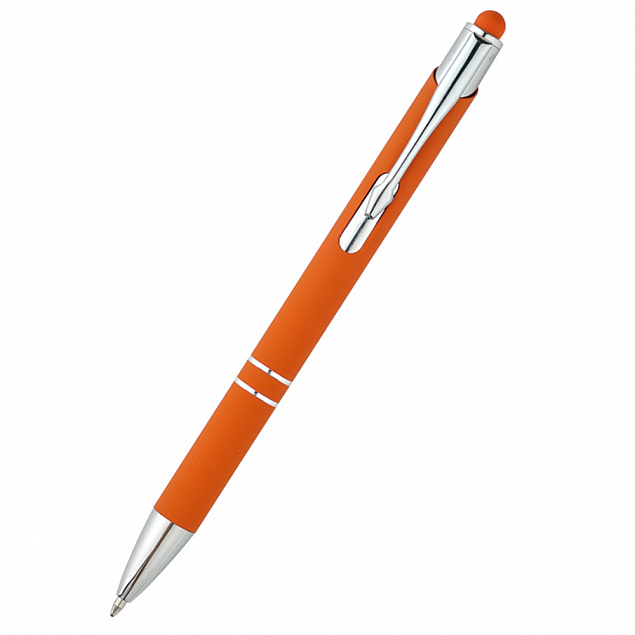 Ручка металлическая Ingrid - Оранжевый OO с логотипом в Екатеринбурге заказать по выгодной цене в кибермаркете AvroraStore