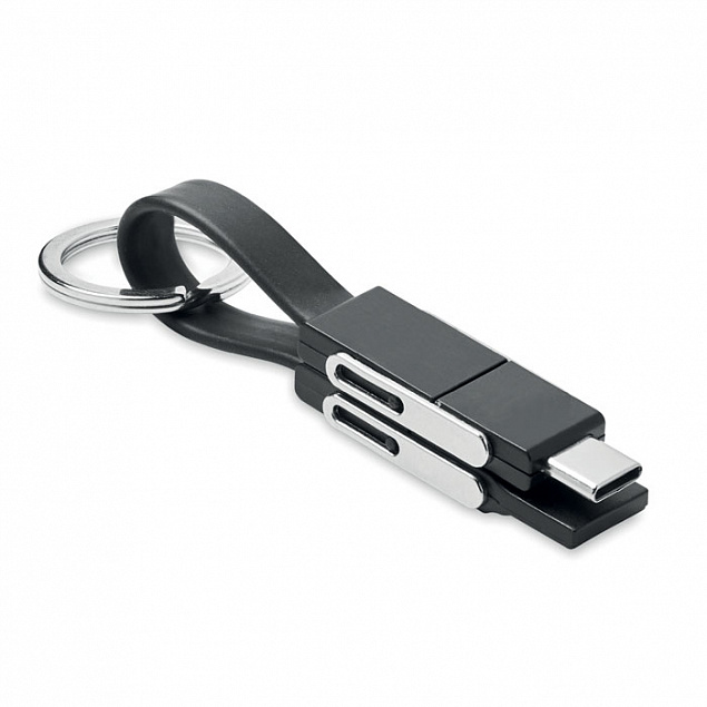 ключ с кабелем 4 в 1 с логотипом в Екатеринбурге заказать по выгодной цене в кибермаркете AvroraStore