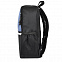 Рюкзак Cool, синий/чёрный, 43 x 30 x 13 см, 100% полиэстер  с логотипом в Екатеринбурге заказать по выгодной цене в кибермаркете AvroraStore