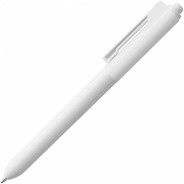 Ручка шариковая Hint Special, белая с логотипом в Екатеринбурге заказать по выгодной цене в кибермаркете AvroraStore