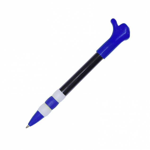 Ручка шариковая "Thumbs Up", синяя с логотипом в Екатеринбурге заказать по выгодной цене в кибермаркете AvroraStore