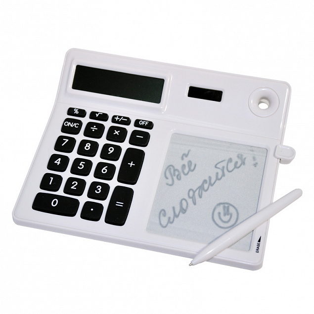 Калькулятор "Экономист"с мемо-панелью с логотипом в Екатеринбурге заказать по выгодной цене в кибермаркете AvroraStore