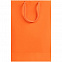Пакет бумажный Porta M, оранжевый с логотипом в Екатеринбурге заказать по выгодной цене в кибермаркете AvroraStore