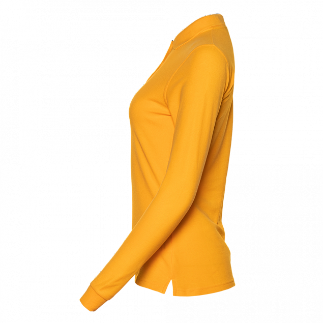 Рубашка поло Рубашка женская 04SW Жёлтый с логотипом в Екатеринбурге заказать по выгодной цене в кибермаркете AvroraStore