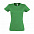 Футболка женская IMPERIAL WOMEN XL тёмно-зелёный 100% хлопок 190г/м2 с логотипом в Екатеринбурге заказать по выгодной цене в кибермаркете AvroraStore