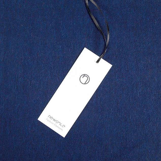 Шарф Noble, ярко-синий с логотипом в Екатеринбурге заказать по выгодной цене в кибермаркете AvroraStore