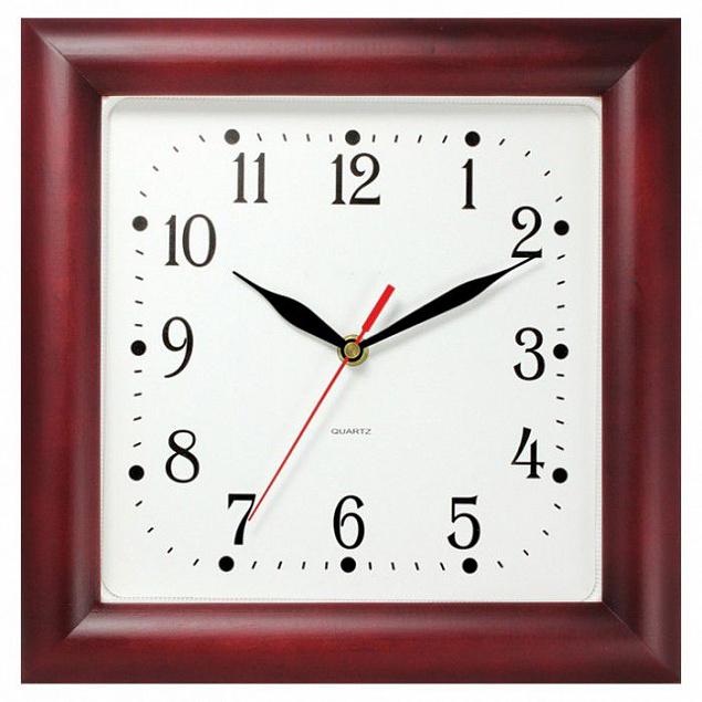 Часы настенные Veldi Square на заказ с логотипом в Екатеринбурге заказать по выгодной цене в кибермаркете AvroraStore
