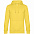 Толстовка с капюшоном унисекс King, желтая с логотипом в Екатеринбурге заказать по выгодной цене в кибермаркете AvroraStore