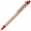 Ручка шариковая Wandy, красная с логотипом в Екатеринбурге заказать по выгодной цене в кибермаркете AvroraStore