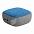 Беспроводная колонка Chubby, серая с голубым с логотипом в Екатеринбурге заказать по выгодной цене в кибермаркете AvroraStore