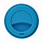 Стакан с крышкой PLA, 350 мл, синий с логотипом в Екатеринбурге заказать по выгодной цене в кибермаркете AvroraStore