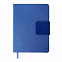 Ежедневник недатированный Mod, А5, синий, кремовый блок с логотипом в Екатеринбурге заказать по выгодной цене в кибермаркете AvroraStore