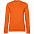 Свитшот женский Set In, светло-оранжевый с логотипом в Екатеринбурге заказать по выгодной цене в кибермаркете AvroraStore