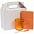 Набор Enjoy, оранжевый с логотипом в Екатеринбурге заказать по выгодной цене в кибермаркете AvroraStore