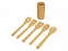 Набор кухонных принадлежностей из бамбука 6в1 Bestie с логотипом в Екатеринбурге заказать по выгодной цене в кибермаркете AvroraStore