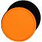 Лейбл из ПВХ с липучкой Menteqo Round, оранжевый неон с логотипом в Екатеринбурге заказать по выгодной цене в кибермаркете AvroraStore