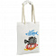 Холщовая сумка с ручками-канатами «Морские обитатели», белая с логотипом в Екатеринбурге заказать по выгодной цене в кибермаркете AvroraStore
