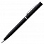 Ручка шариковая Euro Chrome, черная с логотипом в Екатеринбурге заказать по выгодной цене в кибермаркете AvroraStore