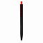 Черная ручка X3 Smooth Touch, красный с логотипом в Екатеринбурге заказать по выгодной цене в кибермаркете AvroraStore