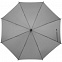 Зонт-трость Standard, серый с логотипом в Екатеринбурге заказать по выгодной цене в кибермаркете AvroraStore