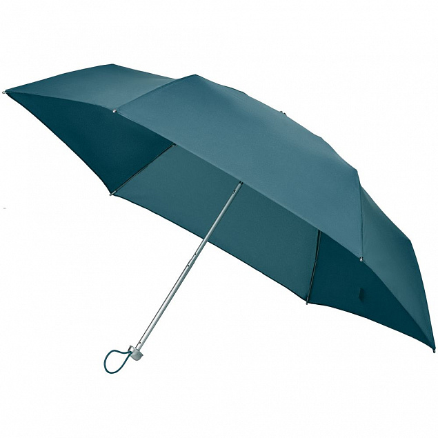 Складной зонт Alu Drop S, 3 сложения, механический, синий (индиго) с логотипом в Екатеринбурге заказать по выгодной цене в кибермаркете AvroraStore