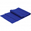 Шарф Yong, синий с логотипом в Екатеринбурге заказать по выгодной цене в кибермаркете AvroraStore