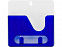 Подставка под ручки  Навесная, синий с логотипом в Екатеринбурге заказать по выгодной цене в кибермаркете AvroraStore