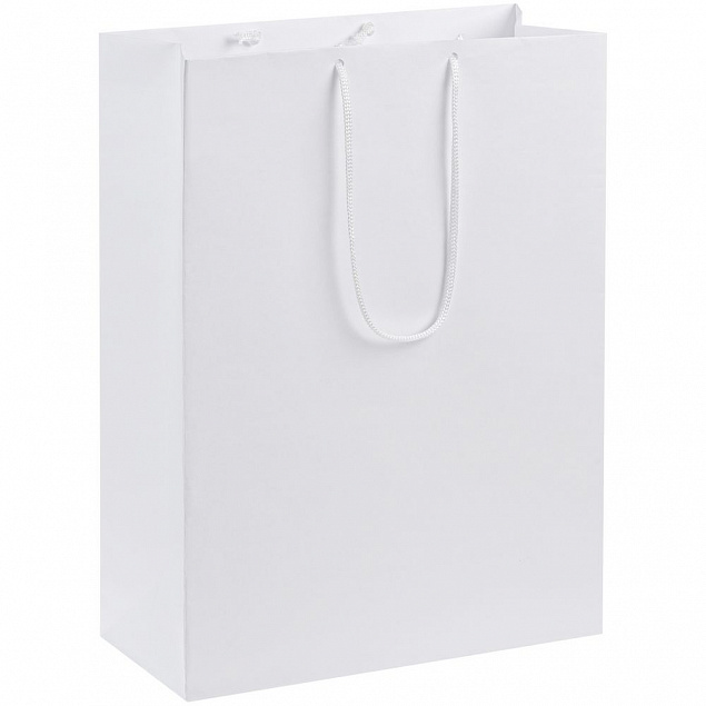 Пакет бумажный Porta XL, белый с логотипом в Екатеринбурге заказать по выгодной цене в кибермаркете AvroraStore