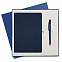 Подарочный набор Portobello/Sky синий-3 (Ежедневник недат А5, Ручка) беж. ложемент с логотипом в Екатеринбурге заказать по выгодной цене в кибермаркете AvroraStore