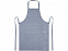 Pheebs 200 g/m² recycled cotton apron, синий с логотипом в Екатеринбурге заказать по выгодной цене в кибермаркете AvroraStore