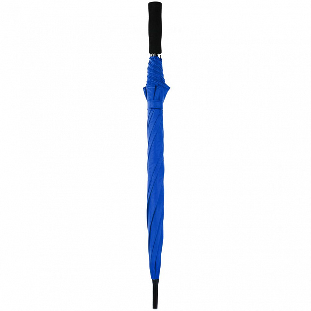 Зонт-трость Color Play, синий с логотипом в Екатеринбурге заказать по выгодной цене в кибермаркете AvroraStore