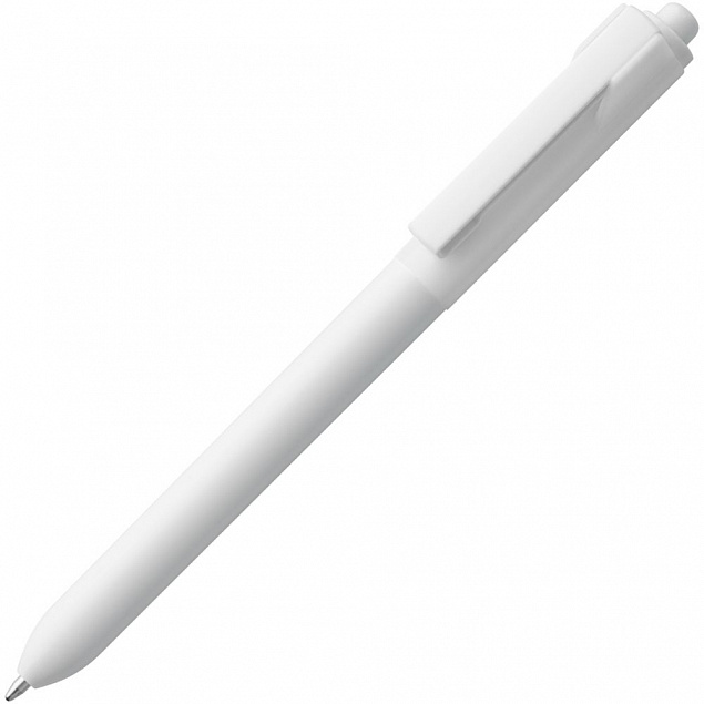 Ручка шариковая Hint Special, белая с логотипом в Екатеринбурге заказать по выгодной цене в кибермаркете AvroraStore