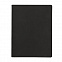 Бизнес-блокнот "Biggy", B5 формат, черный, серый форзац, мягкая обложка, в клетку с логотипом в Екатеринбурге заказать по выгодной цене в кибермаркете AvroraStore
