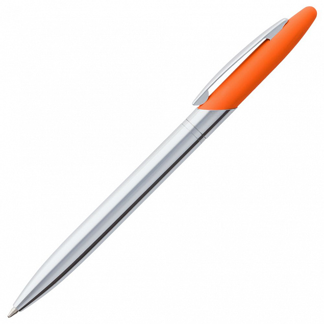 Ручка шариковая Dagger Soft Touch, оранжевая с логотипом в Екатеринбурге заказать по выгодной цене в кибермаркете AvroraStore