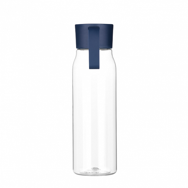Спортивная бутылка для воды, Step, 550 ml, синяя с логотипом в Екатеринбурге заказать по выгодной цене в кибермаркете AvroraStore