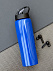 Спортивная бутылка Moist, синяя с логотипом в Екатеринбурге заказать по выгодной цене в кибермаркете AvroraStore