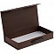 Коробка с ручкой Platt, коричневая с логотипом в Екатеринбурге заказать по выгодной цене в кибермаркете AvroraStore