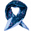 Платок Tourbillon Silk, синий с логотипом в Екатеринбурге заказать по выгодной цене в кибермаркете AvroraStore