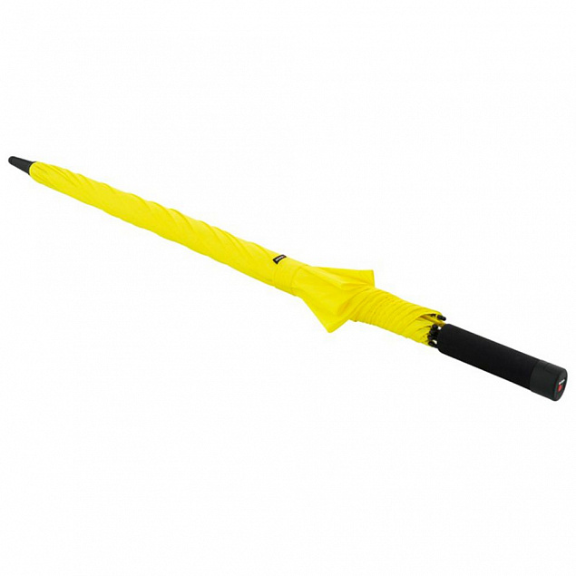 Зонт-трость U.900, желтый с логотипом в Екатеринбурге заказать по выгодной цене в кибермаркете AvroraStore