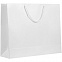 Пакет бумажный «Блеск», большой, белый с логотипом в Екатеринбурге заказать по выгодной цене в кибермаркете AvroraStore
