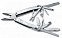 Мультитул SwissTool Spirit X в кожаном чехле с логотипом в Екатеринбурге заказать по выгодной цене в кибермаркете AvroraStore