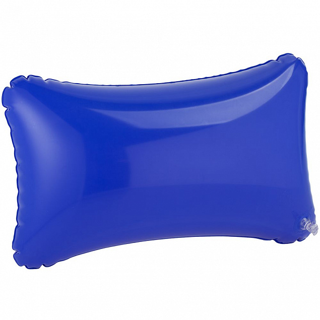 Надувная подушка Ease, синяя с логотипом в Екатеринбурге заказать по выгодной цене в кибермаркете AvroraStore