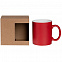 Коробка для кружки с окном Cupcase, крафт с логотипом в Екатеринбурге заказать по выгодной цене в кибермаркете AvroraStore